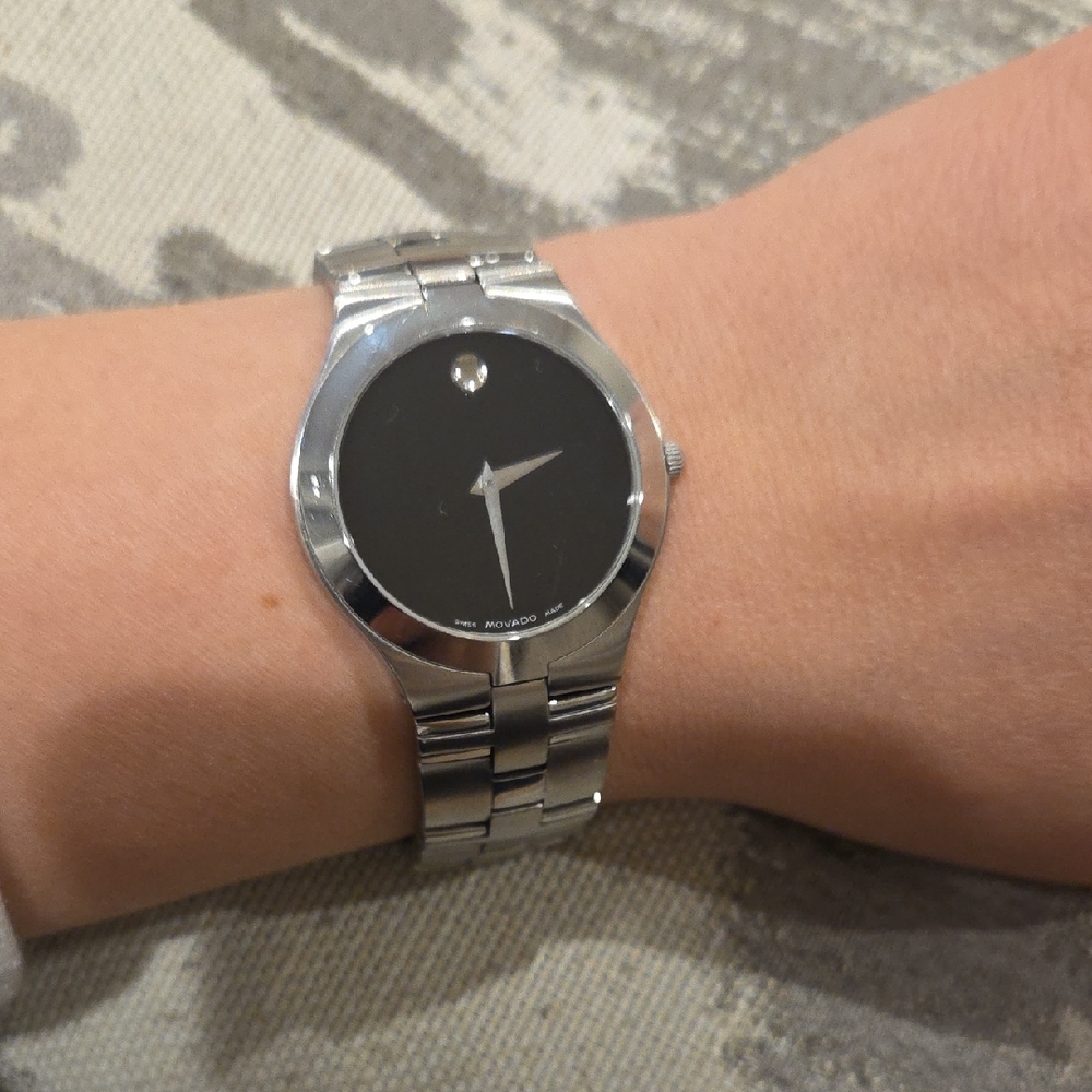 Men's Stainless Steel Movado Watch